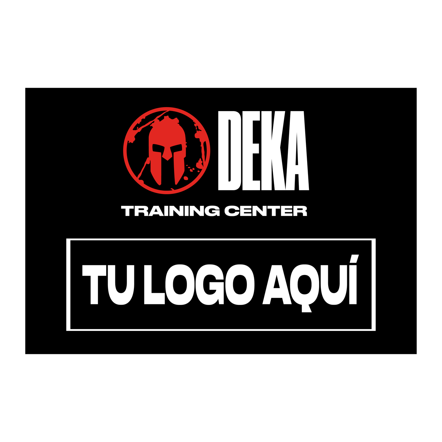 Bandera DEKA Training Center (120x80 cm)