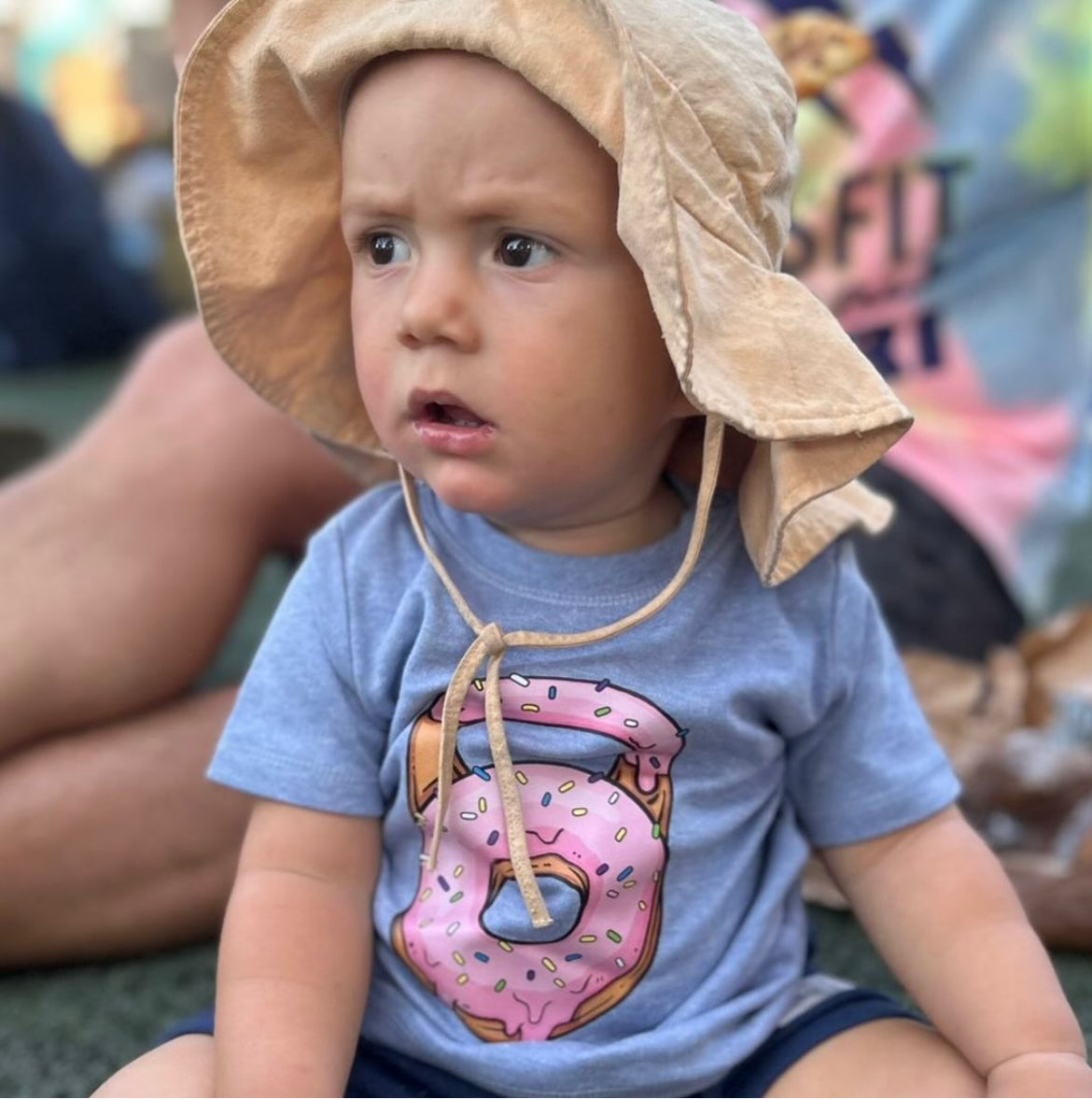 Camiseta bebe niño crossfit donutbell