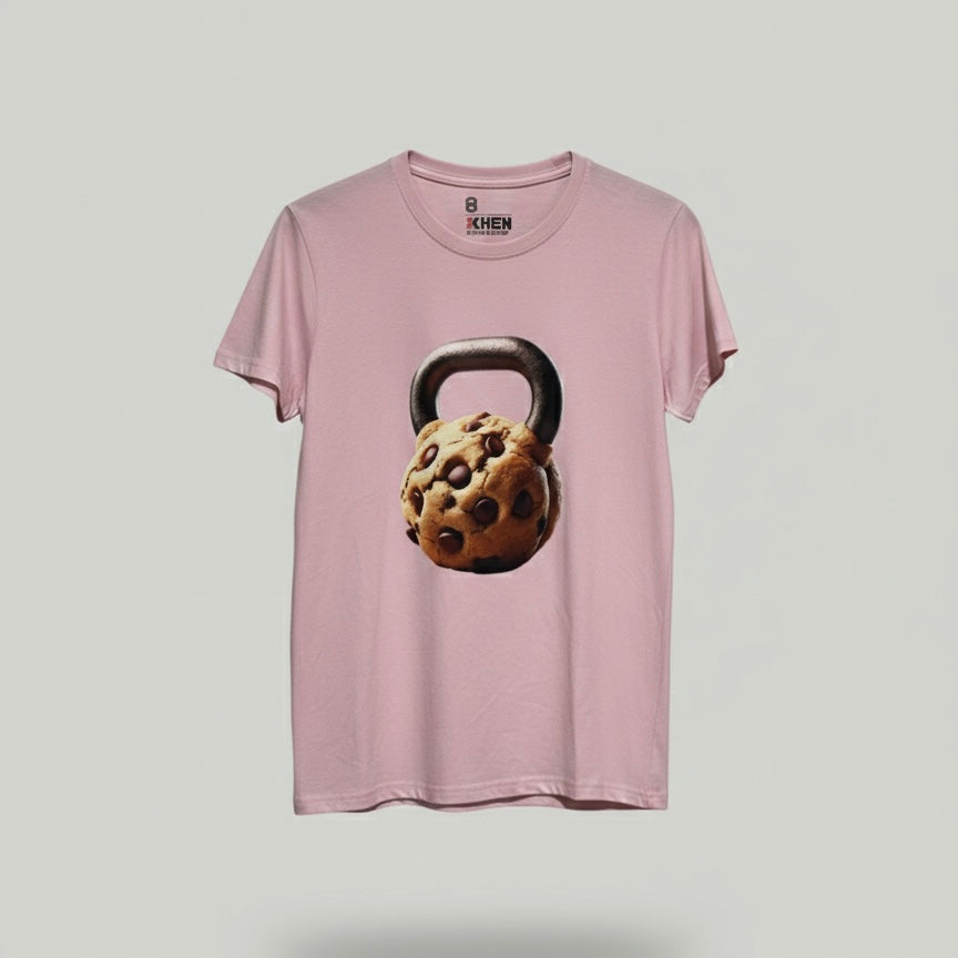 Camiseta Cookiebell Hombre - Camiseta CrossFit Manga Corta Azul - Ropa Deportiva Fitness