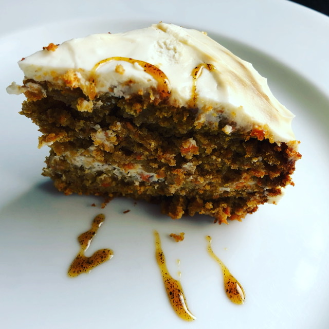 Carrot cake saludable