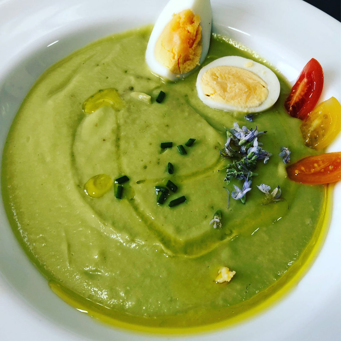 Gazpacho de aguacate