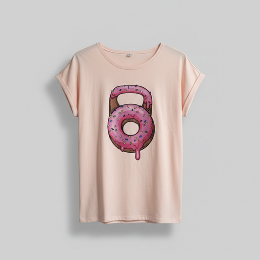 Camiseta Mujer Donutbell - Fitness y Crosstraining