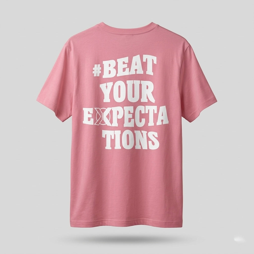 Camiseta Hybrid Athlete Pink| CrossFit HYROX DEKA | Algodón Orgánico