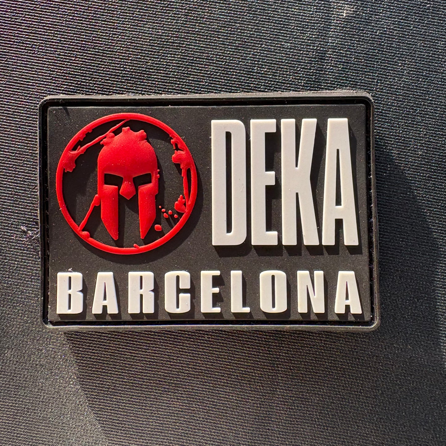 Parche evento DEKA Barcelona Silicona