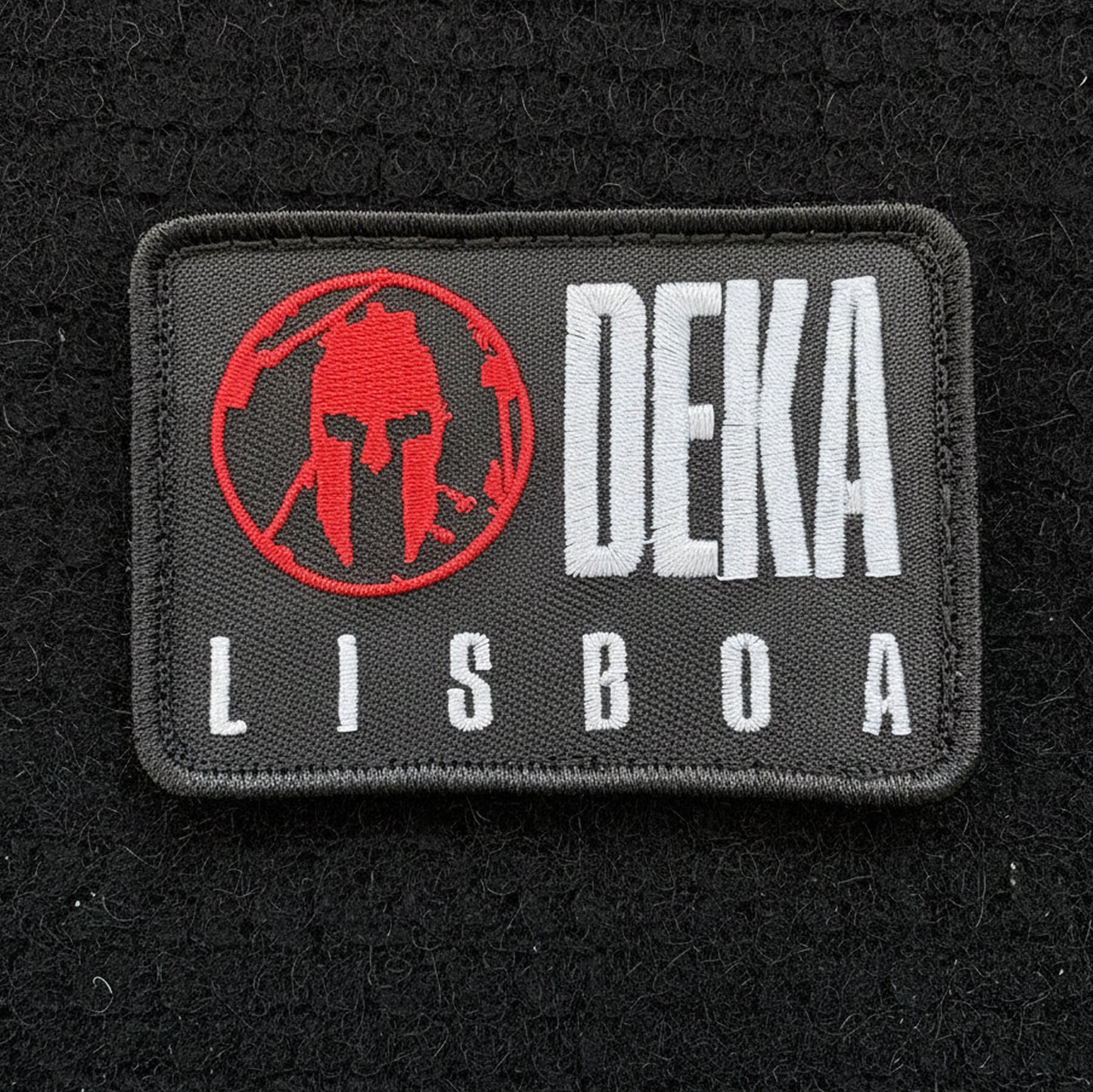 Parche Bordado DEKA Lisboa - Accesorio Crosstraining