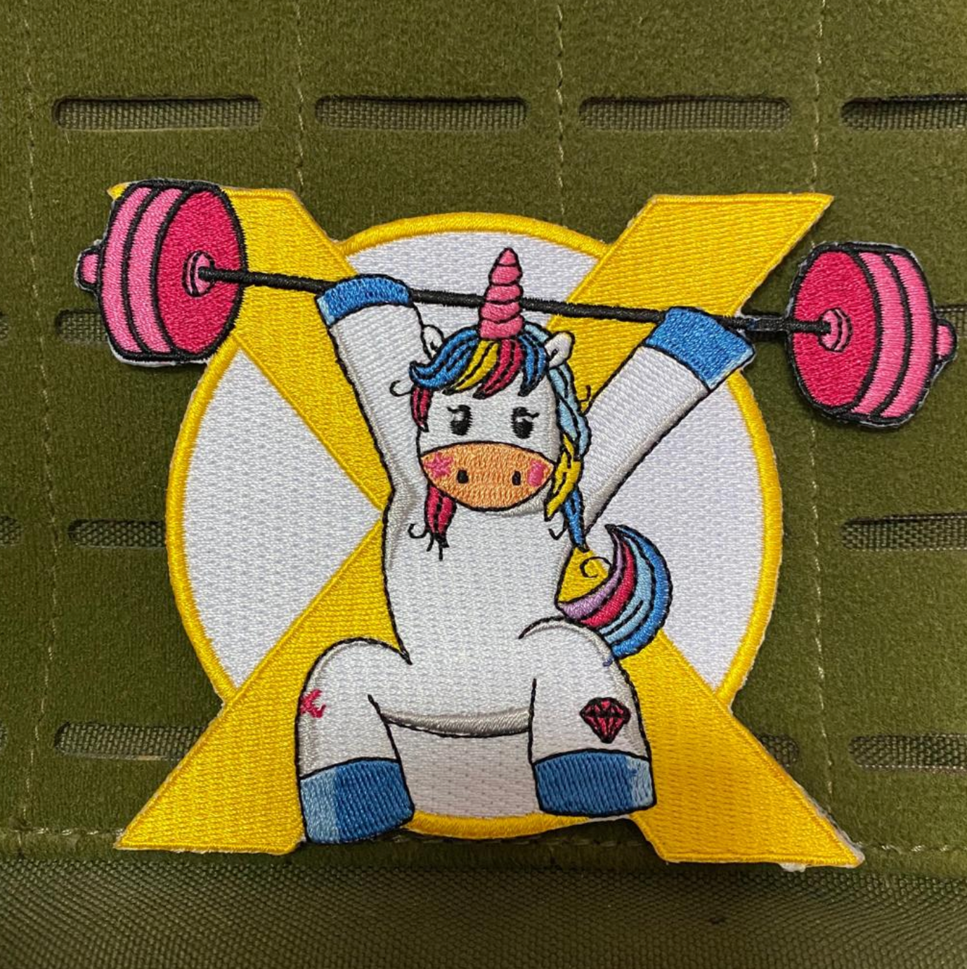 Parche crossfit Unicornio XHEN