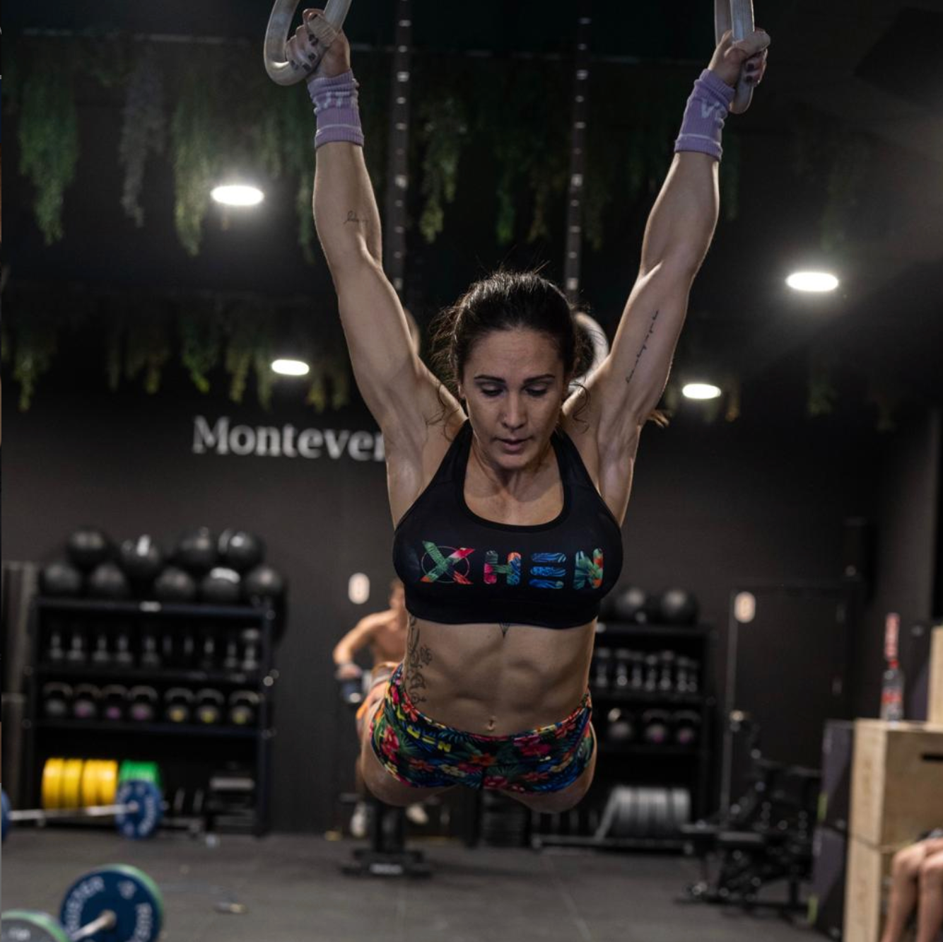 Top crossfit entrenamiento sujecion alta