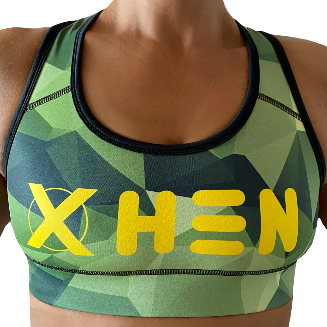 Top XHEN entrenamiento para running camuflaje